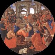 Domenico Ghirlandaio Adoration of the Magi oil painting on canvas